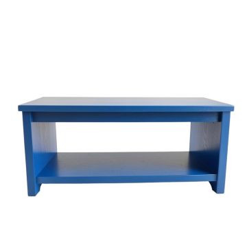 Slate Bridge Indoor Bench - Blue