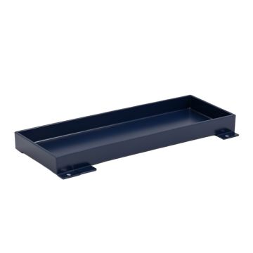 Shore Branch Empty Under-Desk Cable Tray - Navy