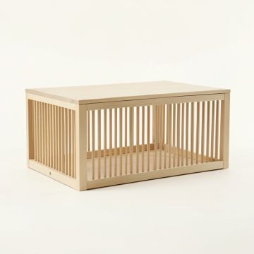 Summit Branch Empty Furniture-Style Pet Crate - Beige (synthetic illustration; no displayed measurements)