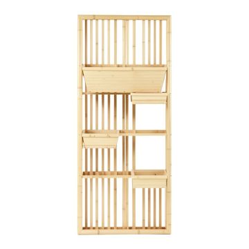 Vale Bridge Empty Vertical Garden Frame - Ivory