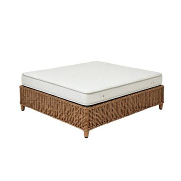 Wicker Daybed With Mattress