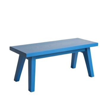 Holly Branch Indoor Bench - Blue