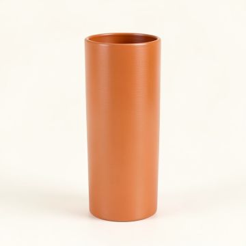 Stone Arc Empty Decorative Vase - Terracotta (synthetic illustration; no displayed measurements)