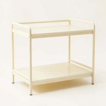 Holly Bluff Empty Countertop Canister Rack - Cream (synthetic illustration; no displayed measurements)
