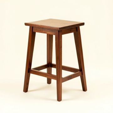 Xiloa Royal Mahogany 30 '' Bar Stool (synthetic illustration; no displayed measurements)