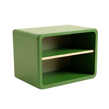 Elm Arc Low Toy Storage Unit - Green