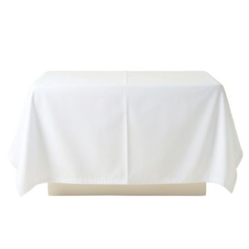 Clay Dale Flat Bed Sheet - White