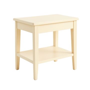 Hazel Branch Side Table - Cream