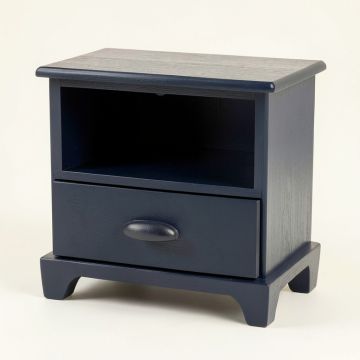 Heath Field Nightstand - Navy (synthetic illustration; no displayed measurements)