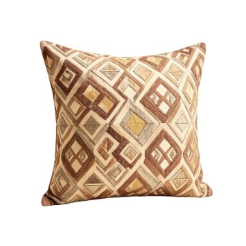 Bencomo Decorative Geometric Square Pillow Cover (synthetic illustration; no displayed measurements)
