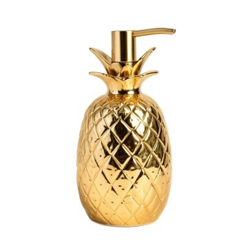 Della Gilded Pineapple Soap Dispenser