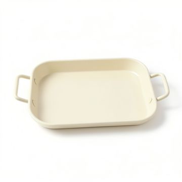 Olive Crest Serving Tray - Ivory (synthetic illustration; no displayed measurements)