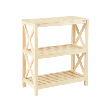 Stone Branch Empty Seed-Starting Shelving Unit Without Lights - Ivory