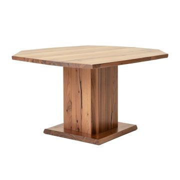 Itchington Counter Height Butterfly Leaf Rubberwood Solid Wood Dining Table
