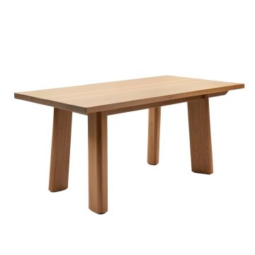 Yeary Mid-Century Modern Rectangular Dining Table