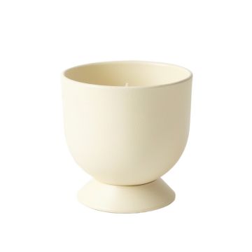 Vale Crest Empty Candle Holder - Cream