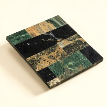 Sliced Pebble 11.5 '' X 11.5 '' Natural Stone Mosaic Tile (synthetic illustration; no displayed measurements)