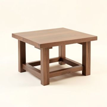 Wolcott Trestle Coffee Table (synthetic illustration; no displayed measurements)