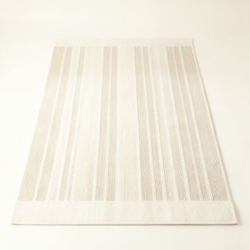 Cove Bend Rectangular Area Rug - Cream (synthetic illustration; no displayed measurements)