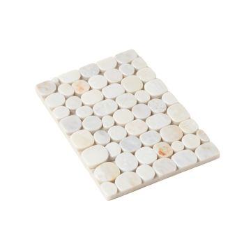 Mother Of Pearl 1 '' X 1 '' Seashell Grid Mosaic Tile