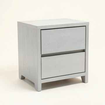 Mckeehan 2 - Drawer Nightstand In Light Gray (synthetic illustration; no displayed measurements)