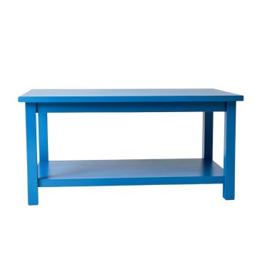 Cliff Dell Empty Workshop Workbench - Blue (synthetic illustration; no displayed measurements)