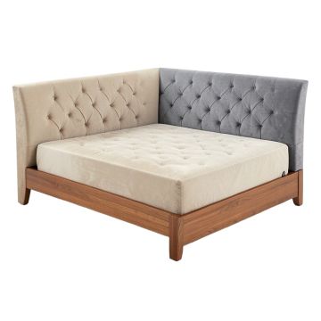 Ide Tufted Upholstered Low Profile Standard Bed (synthetic illustration; no displayed measurements)