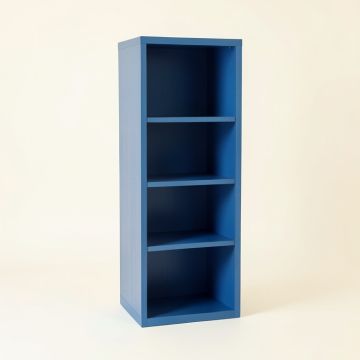 Briar Bluff Narrow Cubby Tower - Blue (synthetic illustration; no displayed measurements)
