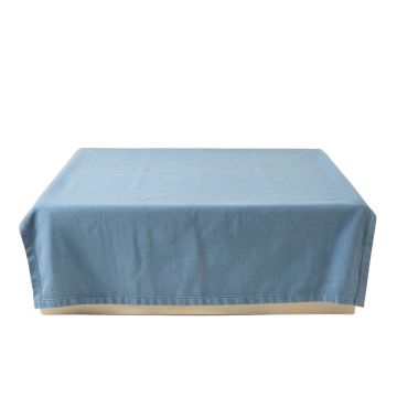 Willow Edge Flat Bed Sheet - Blue
