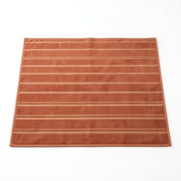 River Bend Rectangular Outdoor Rug - Terracotta (synthetic illustration; no displayed measurements)