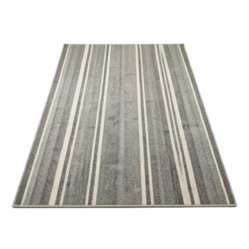 Pine Bend Rectangular Area Rug - Gray