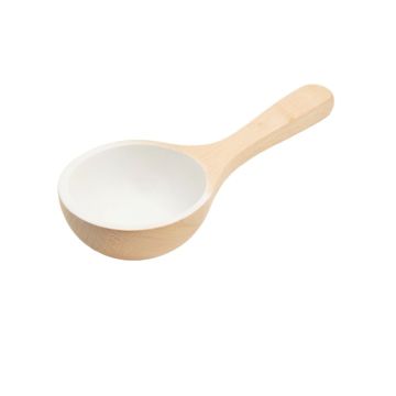 Heath Bend Cooking Spoon - White