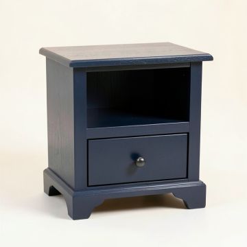 Aspen Bridge Nightstand - Navy (synthetic illustration; no displayed measurements)