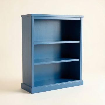 Hill Branch Freestanding Bookcase - Blue (synthetic illustration; no displayed measurements)