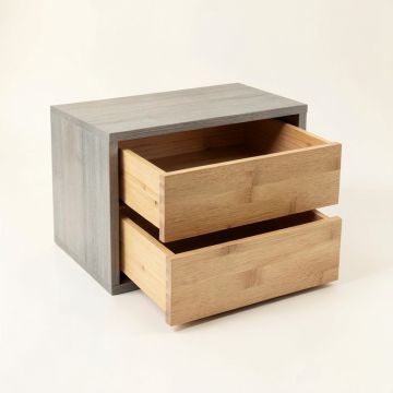 Stone Canyon Under-Desk Drawer Unit - Gray (synthetic illustration; no displayed measurements)