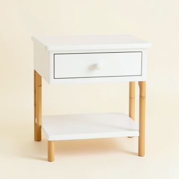 Clay Dale Nightstand - White (synthetic illustration; no displayed measurements)