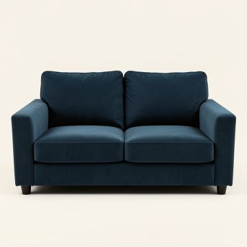 Alfredo 47 '' Velvet Armless Loveseat (synthetic illustration; no displayed measurements)