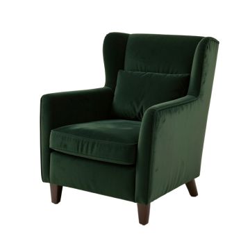 Veans Upholstered Wingback Arm Chair