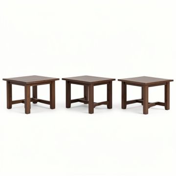 Twin Palms 3 Piece Coffee Table Set (synthetic illustration; no displayed measurements)