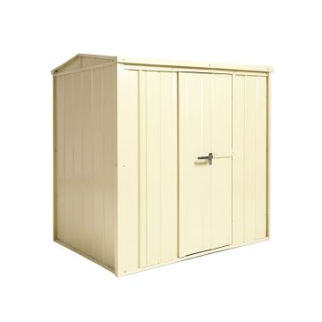 Yardsaver 4 Ft. W X 6.5 Ft. D Metal Lean-To Storage Shed