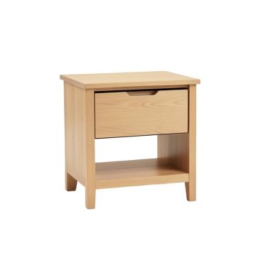 Posen 1 -Drawer Nightstand In Light Brown