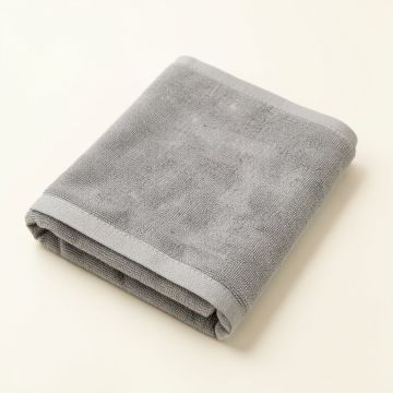Laurel Crest Bath Towel - Gray (synthetic illustration; no displayed measurements)