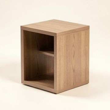 Orion End Table With Storage (synthetic illustration; no displayed measurements)