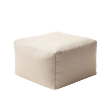 Rohini Neutral Pouf