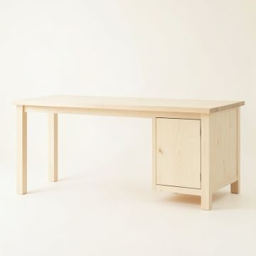 Oak Dell Empty Workshop Workbench - Ivory (synthetic illustration; no displayed measurements)