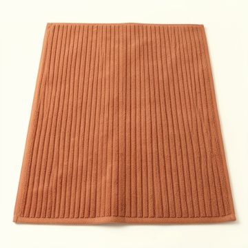Ridge Bridge Bath Mat - Terracotta (synthetic illustration; no displayed measurements)
