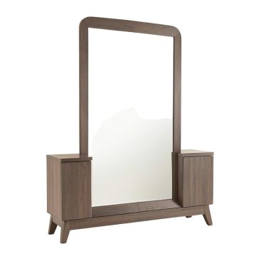 Hudson Ferry Modern & Contemporary Beveled Dresser Mirror