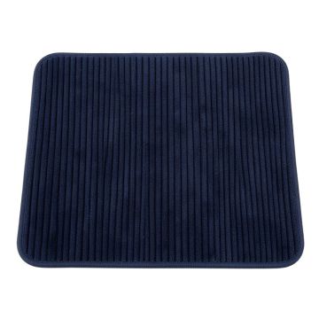 Laurel Crest Bath Mat - Navy