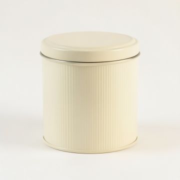 Hill Crossing Storage Canister With Lid - Cream (synthetic illustration; no displayed measurements)