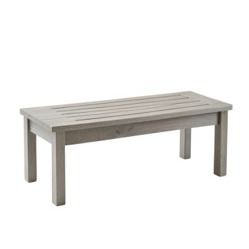 Hill Dell Indoor Bench - Gray